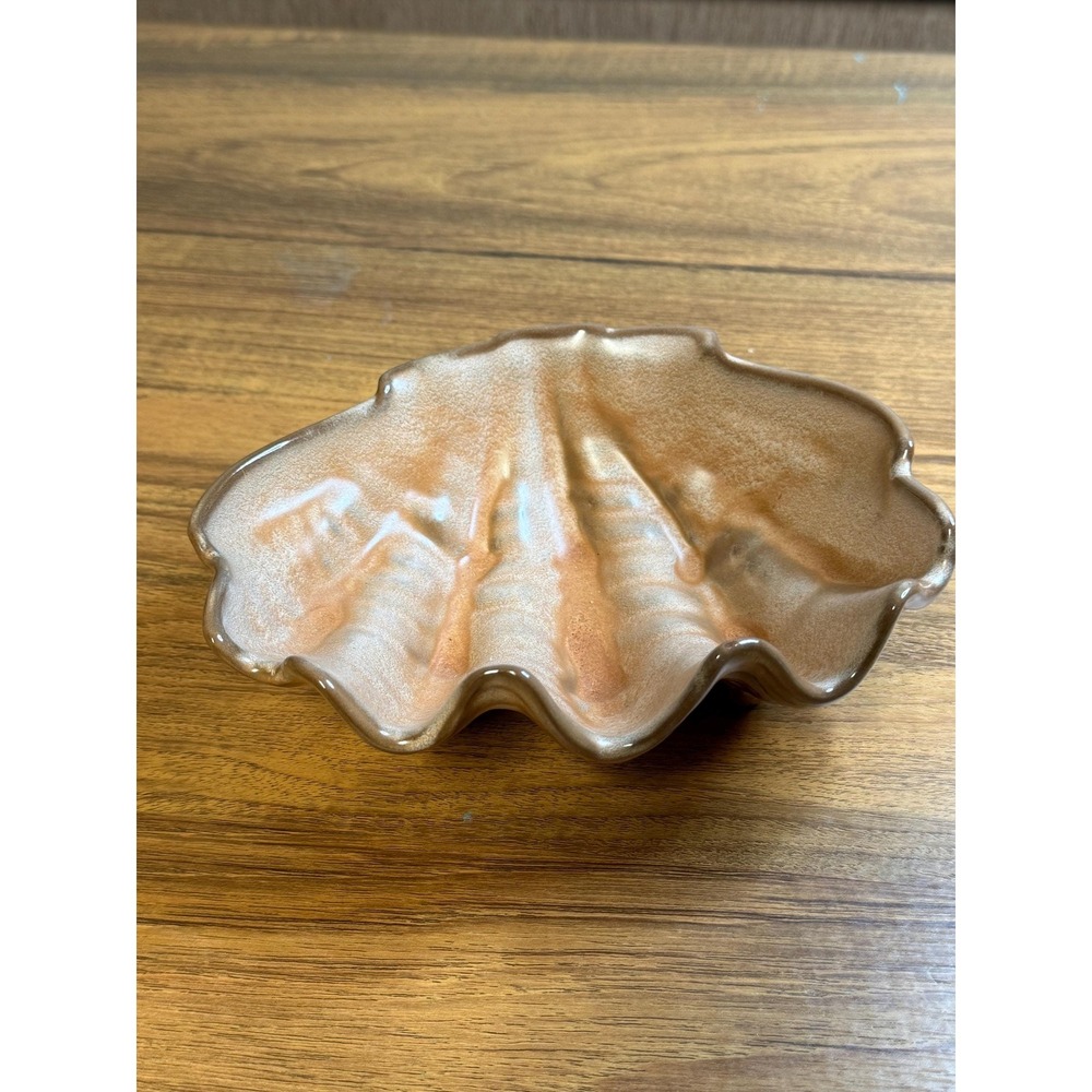 Vintage Frankoma Clam Shell‎ Bowl. Seashell Dish. - Picture 5 of 13